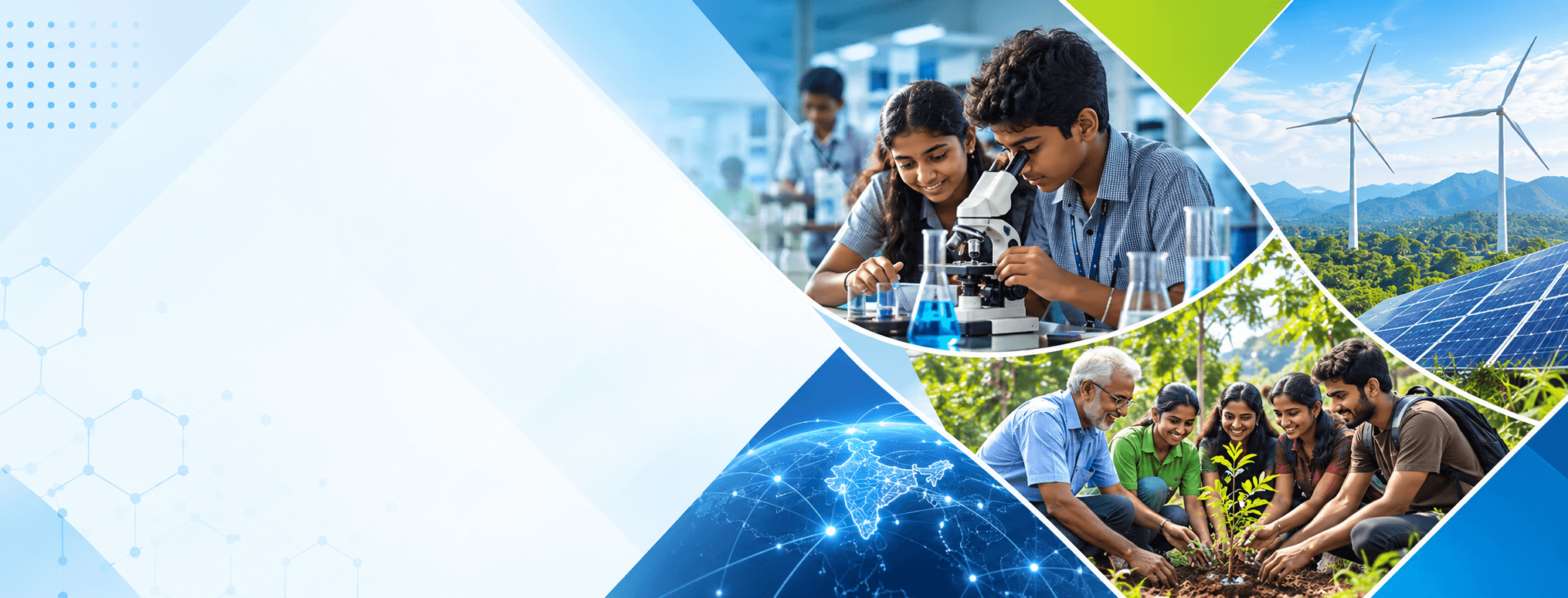 Science, Sustainability and Community Innovation banner